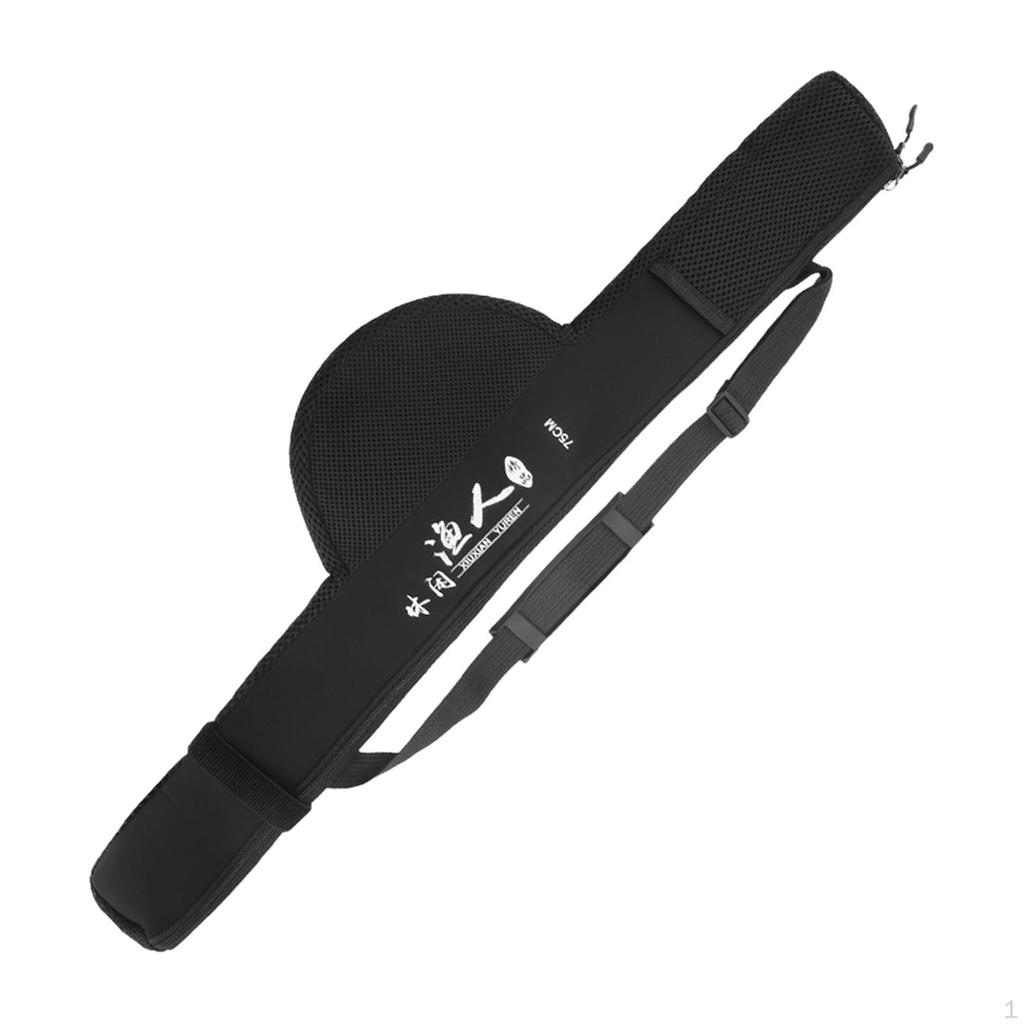 Fishing Pole Bag Rod Case, Adjustable Strap Travel Carry Bag, Holder