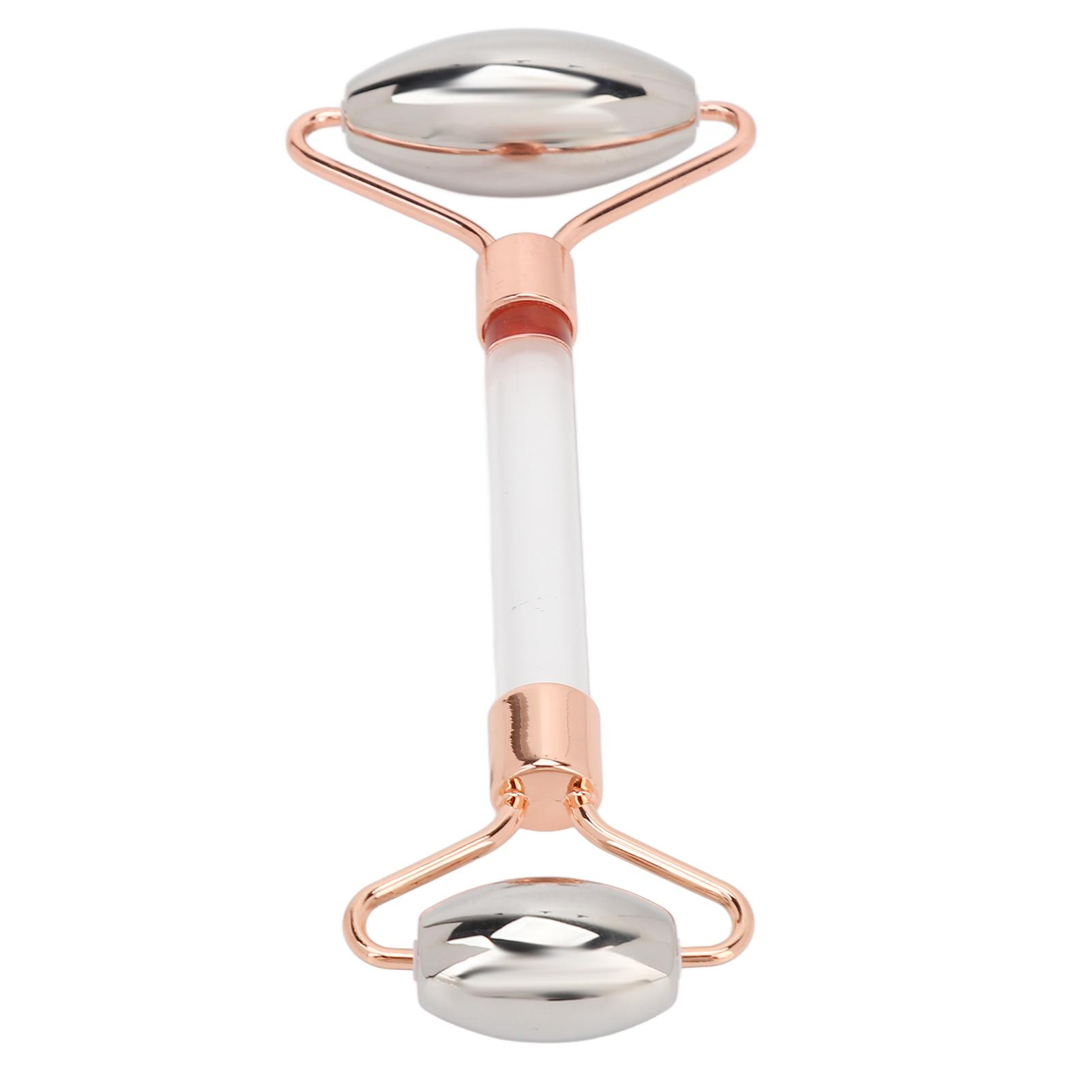 

Stainless Steel Face Roller Portable Ergonomic Facial Roller Massager for Arms Legs Back Shoulders