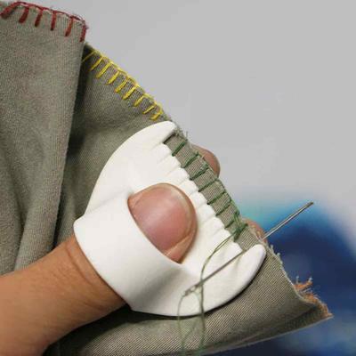 2/4-teiliges Nähmessgerät mit Daumenführung, kompaktes Design, tragbares Nadelmessgerät, Quiltlineal, DIY-Nähwerkzeuge