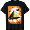 Egyptian Pyramid Alien Space UFO T-Shirt