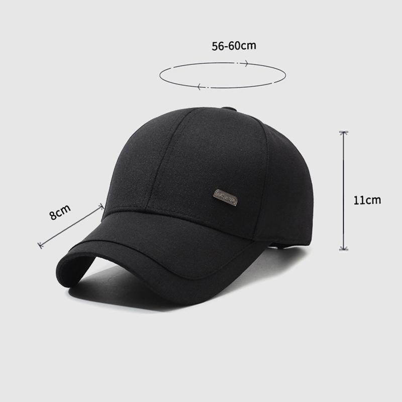 Spring Autumn Men's Cap Middle-Aged Baseball Cap Outdoor Sunshade Sunscreen Cap