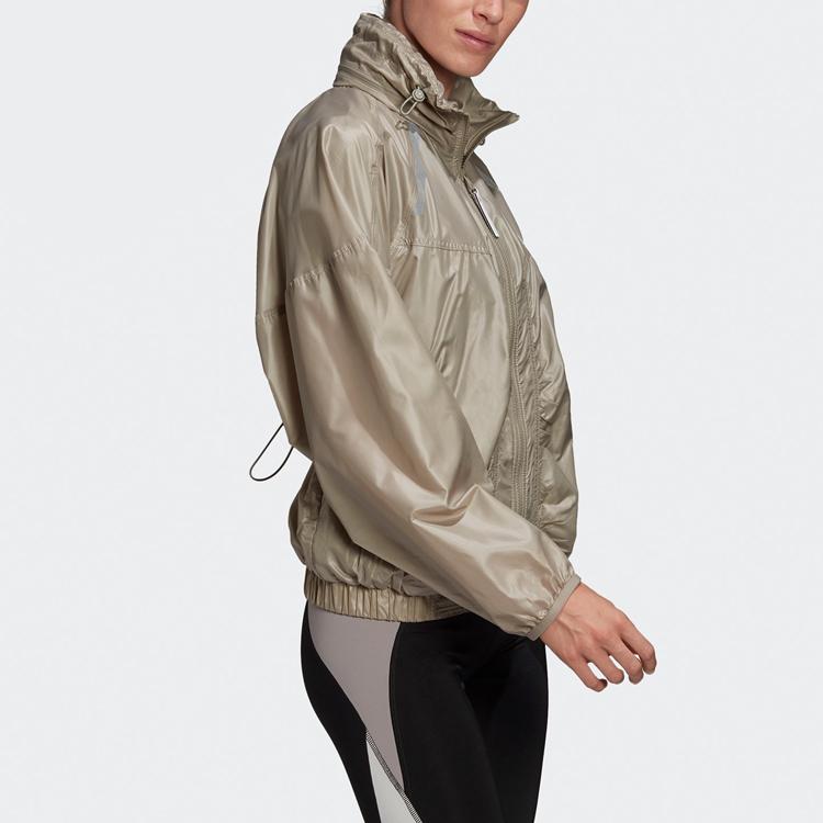 Adidas Sports Training Packable Hooded Jacket Women Jackets Khaki FK9687