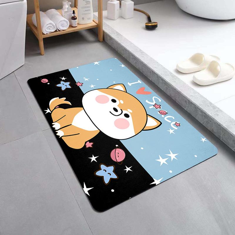 Entrance Door Mat Kitchen Carpet Bathroom Entrance Mat Floor Mat Foot Pad