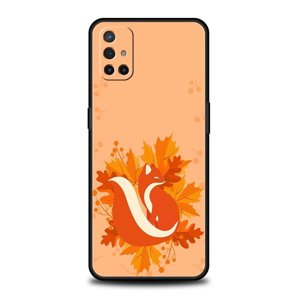Case For OnePlus 11 10 9 Pro 9T 12R 10R 9R 9RT 10T 8T 8 7 7T Nord 2T CE 2 5G N200 N10 N100 Cover leaves fall pumpkin Halloween