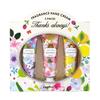 Sunherb Hand Cream Gift Set (15g X 3 Bottles): Lavender, Pure Rose, and Grapefruit (Great Gift, Cosmetics, Popular Fragrances, Mini Size)