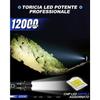 Lampe torche LED - AIMOONSA - P70 - 10000 lm rechargeable USB‑C - IP67 étanche - 5 modes