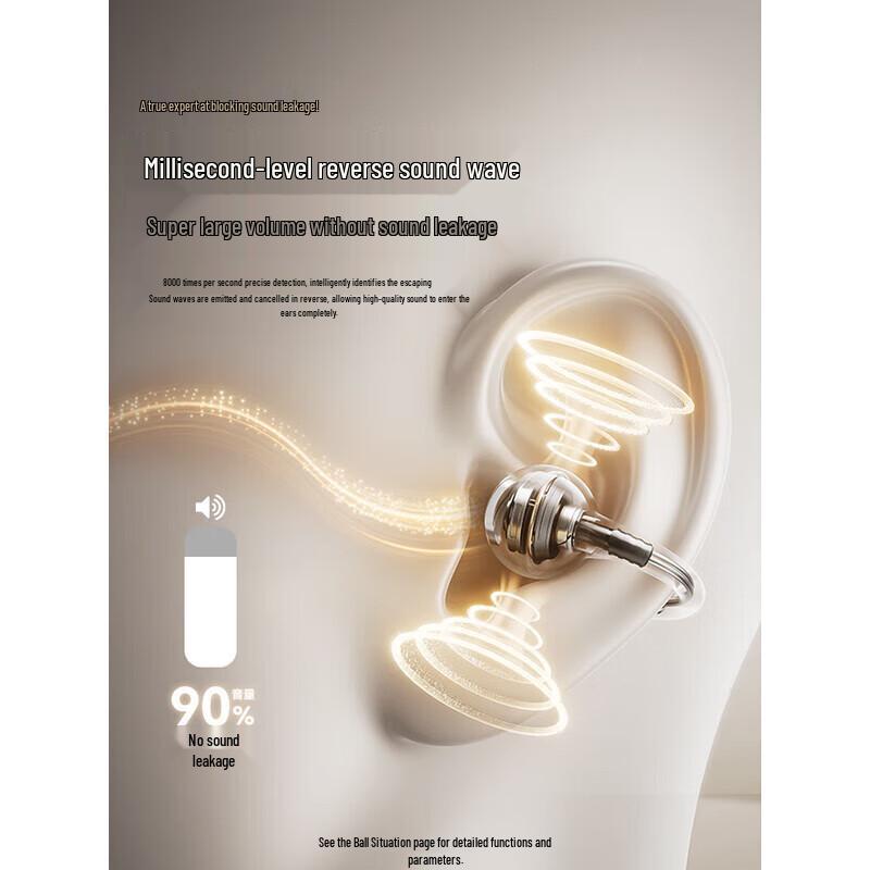 SANAG Z60S AI Bone Conduction Clip-On Sports Earphones