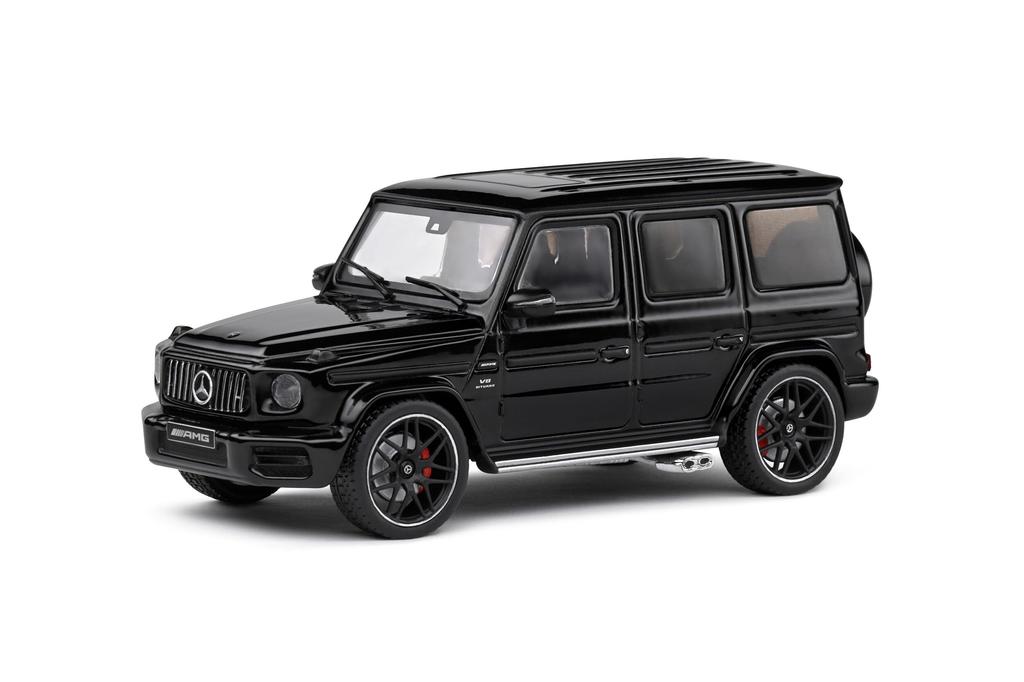 Solido Mercedes-Benz 1/43 Scale Diecast Model Car: Benz G-Class G63 AMG 2018 (Black) [Parallel Import]