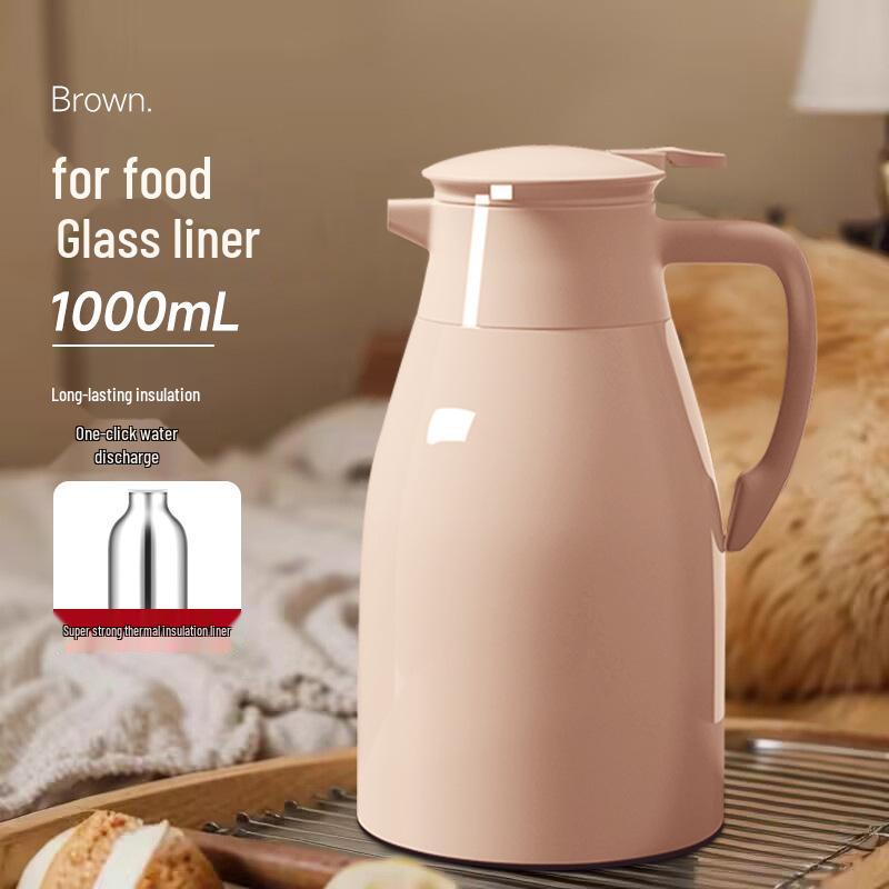 Large Capacity Smart Thermos Flask for Household Use
