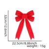 Red Velvet Christmas Bow DIY Gift Box & Tree Decoration