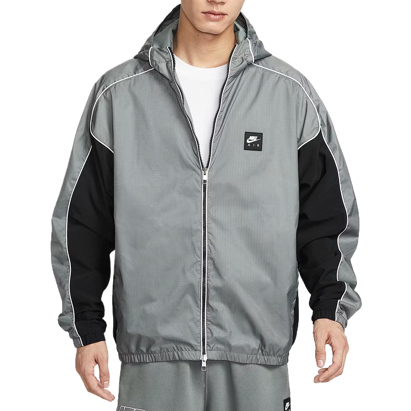 

Nike Мужская функциональная куртка с молнией, гибридная, spliced, многослойная, стиль IO0559-084 XS
