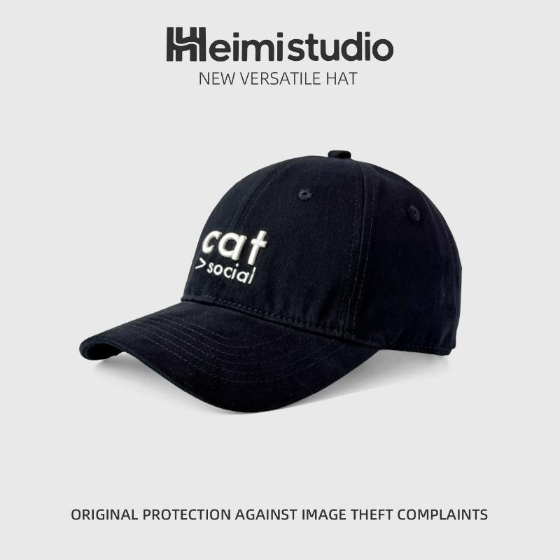 25 early autumn new casual baseball cap simple fashion versatile street breathable hipster letter cap
