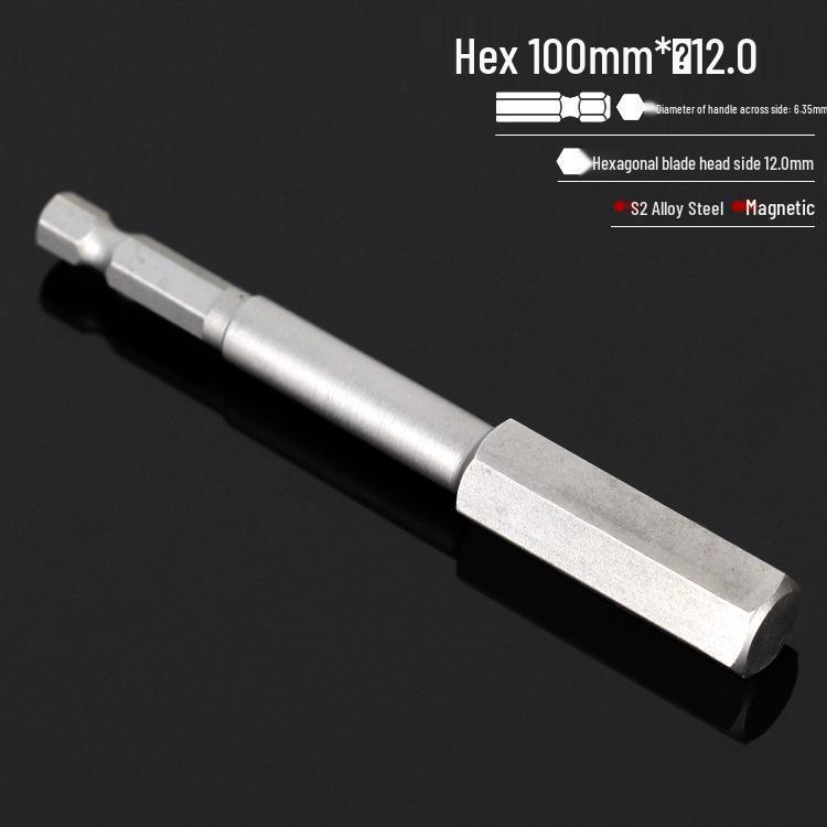 S2 Hexagon Magnetic Impact Driver Bit Set for Electric Screwdrivers