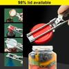 2026 New Jar Opener for Weak Hands,Adjustable Stainless Steel Jar Opener,Jar Gripper Tight Lid Opener, Jar Lid Gripper,Kitchen Gadgets Accessories