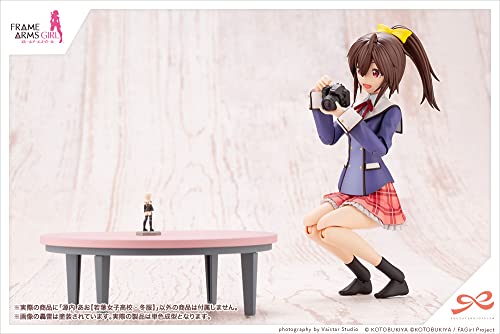 Sosai Shoujo Teien Aoi Gennai [Wakaba Girls' High School Winter Uniform] 1/10 Scale Plastic Model 159mm