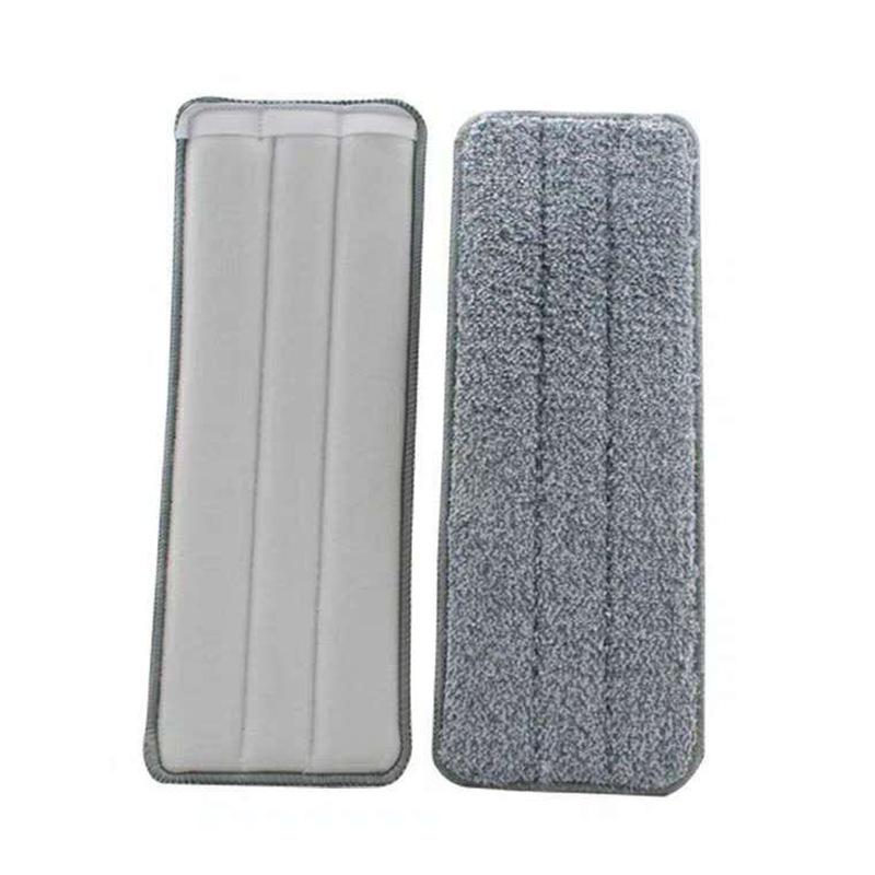 Hands-Free Dual-Use Flat Mop with Velcro Replacement Cloth