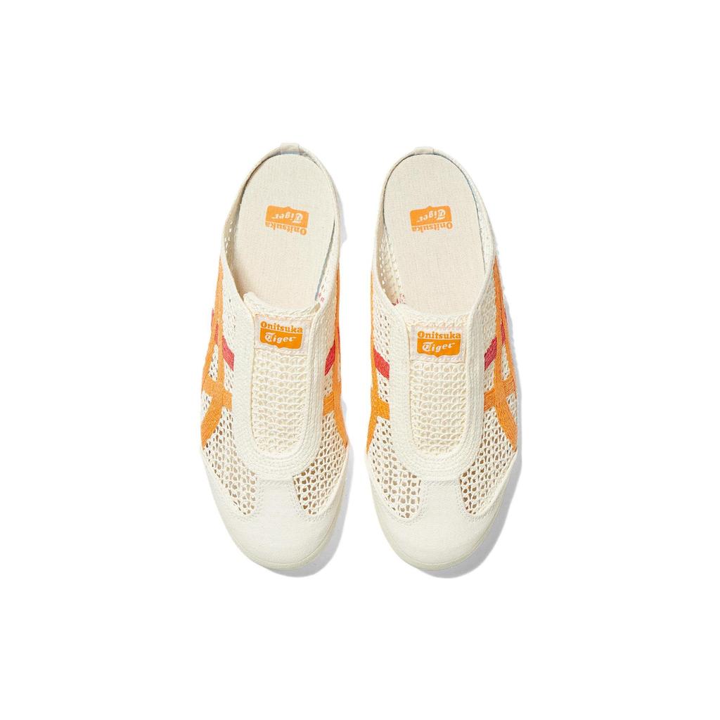 Onitsuka Tiger Mexico 66 Sabot Breathable Rubber Sole Non-Slip Slide Sandals Unisex Sandals Red Orange 1183C123-101