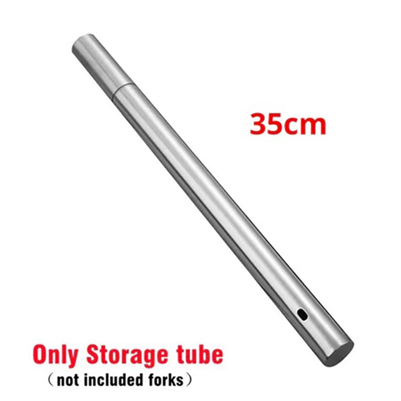 50Pcs Premium Stainless Steel BBQ Skewers Reusable Grill Kebab Sticks for Camping Travel Barbecue Events