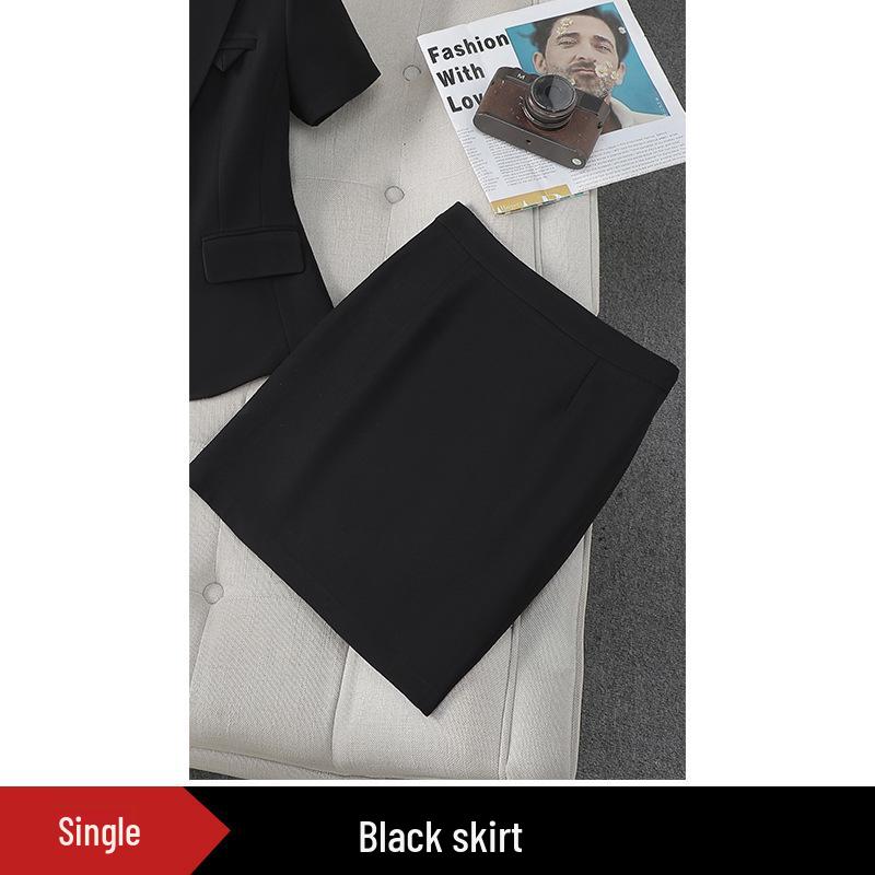 Elegant Women's Slim Fit Business Suit Set for Interviews and Work