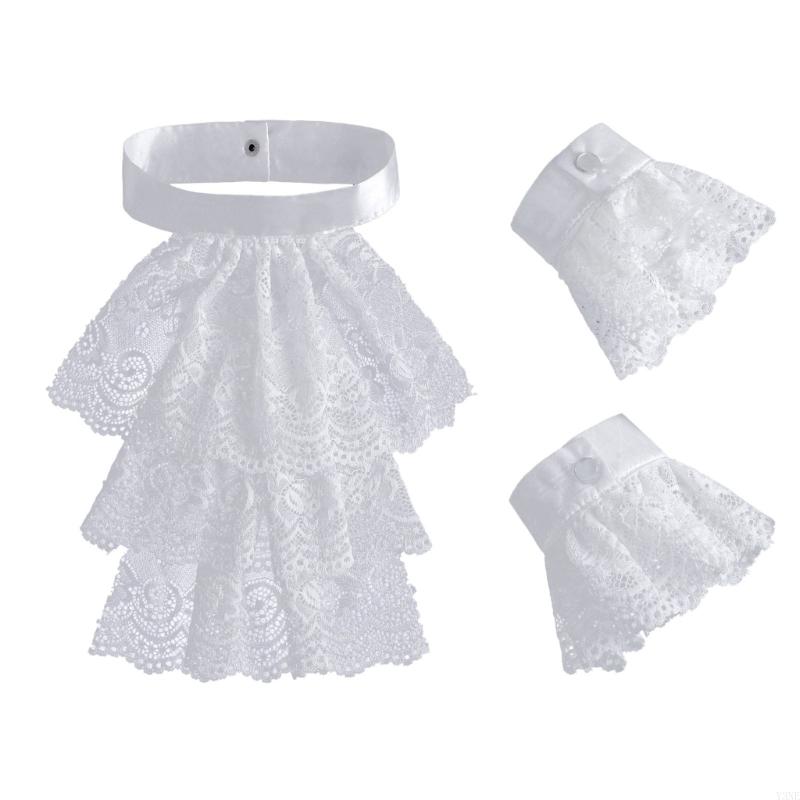 Y3NE Adjustable Elizabethan Collar Gothicism Fashion Collar Elegant Victorian Collar
