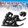 1 paar Mini Ski Skates Schnee Kurze Skiboard Einstellbare Bindungen Skifahren Schuhe Outdoor