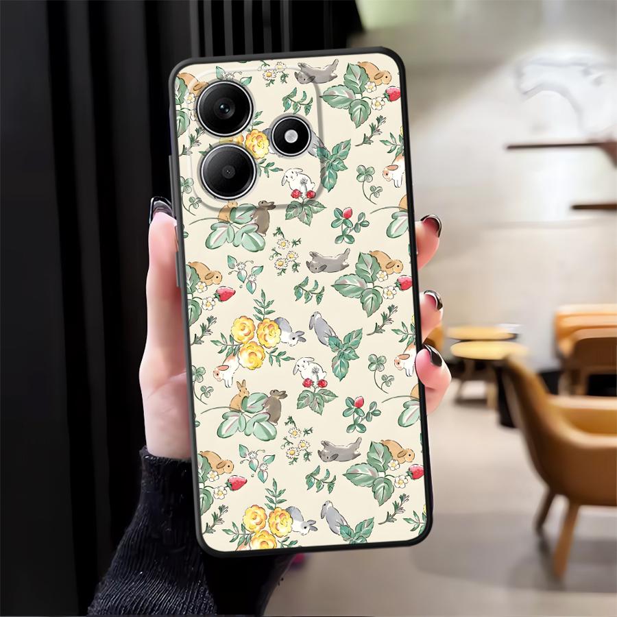 Cartoon Butterfly Phone Cover Case for Xiaomi Redmi Note 14 A3 13 Pro Plus 14C 12C 13C K80 10 9 8 7 12 11 A4 A5 A1 A2 A1 K40