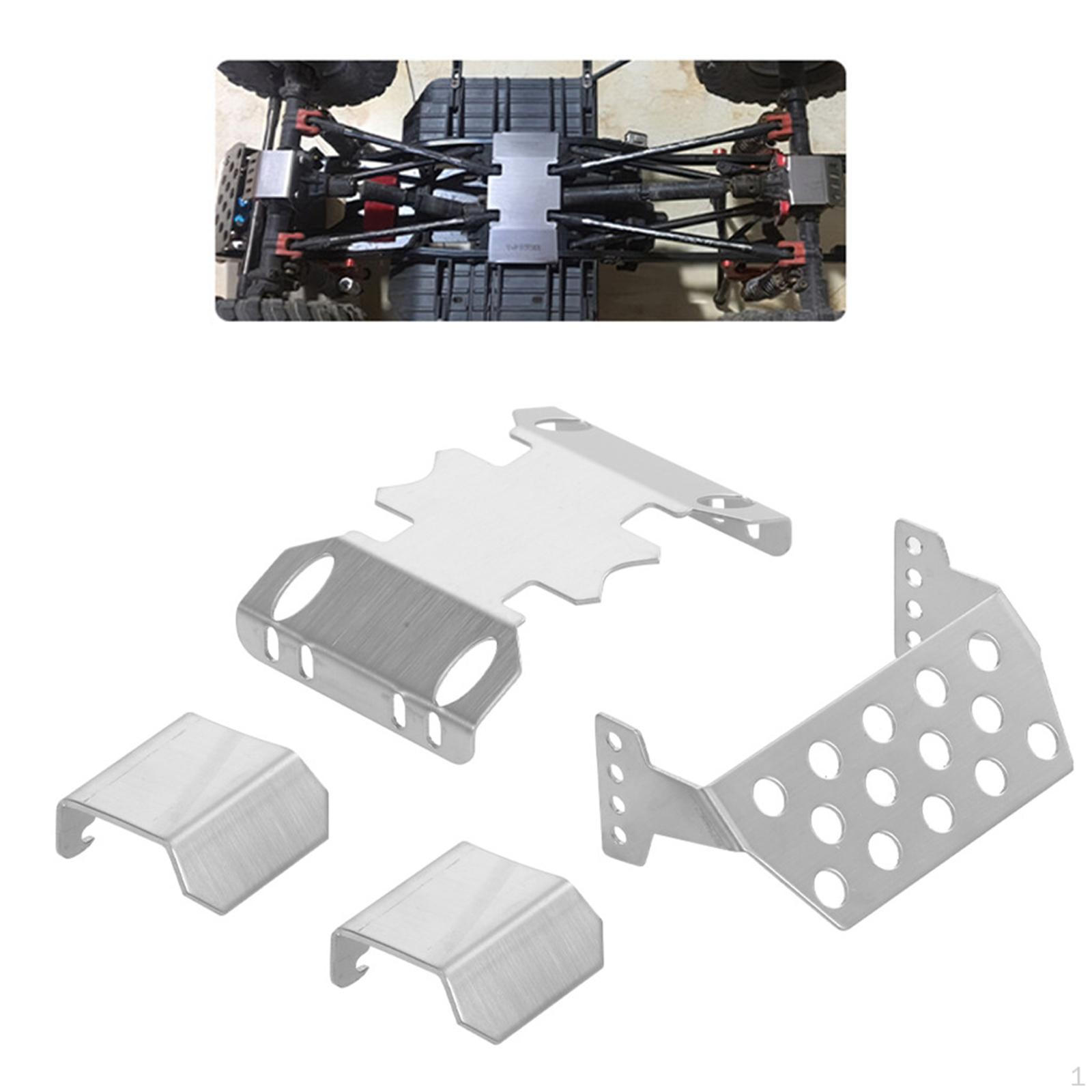 

4PCS Chassis for Axial SCX10 II 90046 90047 RC Crawler Buggy Trucks