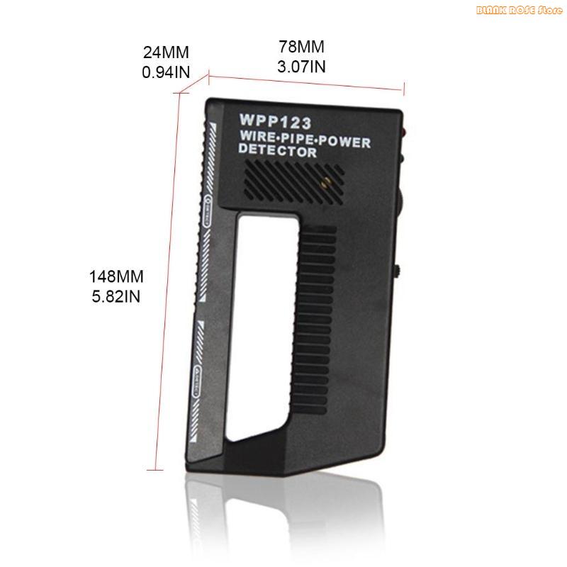 K1AE Multifunctional ABS Wall Scanner Pointer Metal Detector Suitable for Indoor Decoration Structure Portable Durable