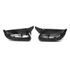 2Pcs Car Bright Black Side Rear View Mirror Cover Replacement for BMW 5 Series G11 G12 G30 G38