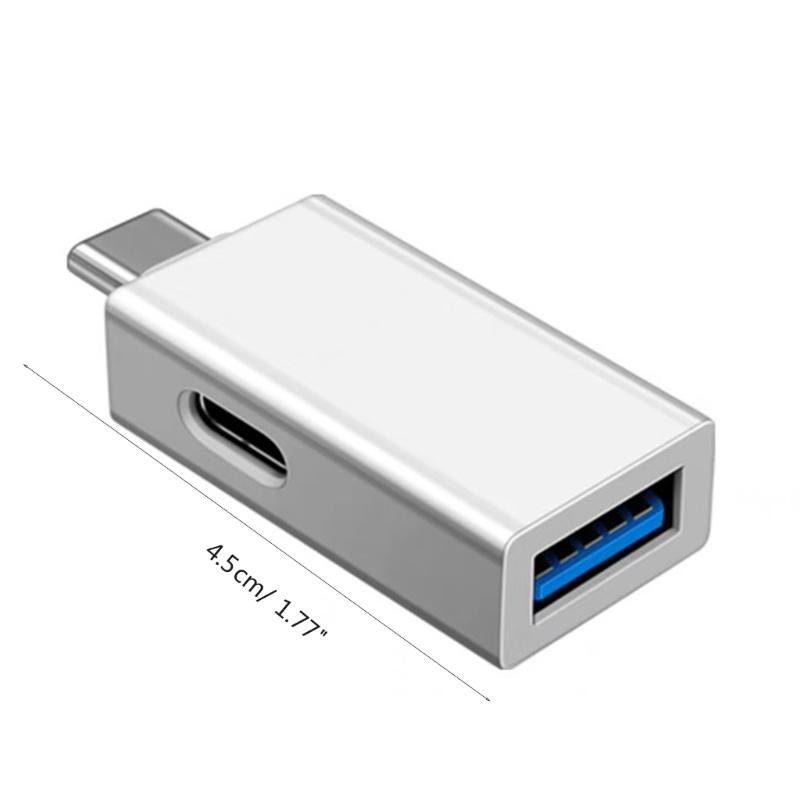 USB 3.0 To USB Type C Adapter OTG Cable USB C Male To USB 3.0 Female Cable Converter Type C Adapter with Charging Port