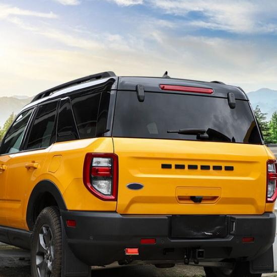 Rear Grille Letters Cover Frame Decor Trim Accessories For Ford Bronco Sport 21+