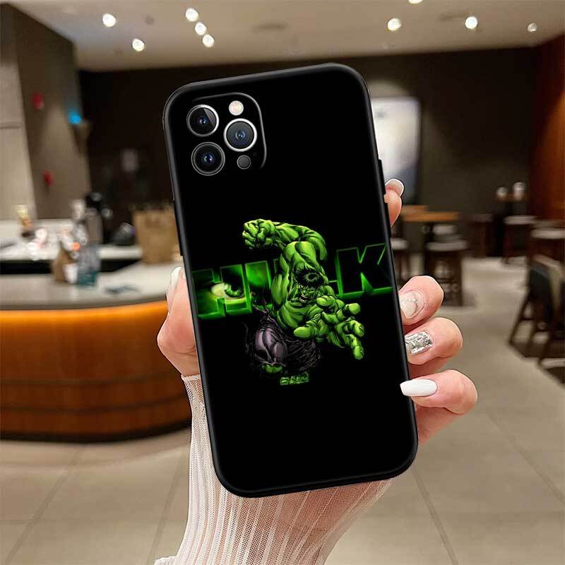 Marvel Hulk Shockproof Phone Case for iPhone 6 6s 7 8 11 12 13 14 15 16 17 16E XS Pro Max XR X SE Air