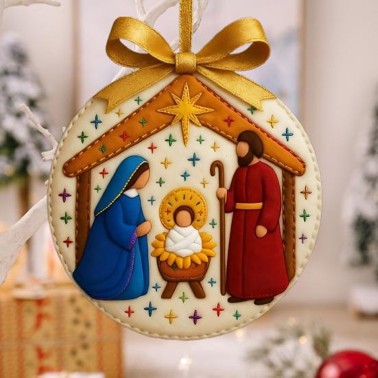 Handmade Felt Christmas Ornaments Non-woven Fabric Decor Decor for Tree And Home Classic Holiday Gift Festive Party Supplies