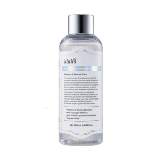 Klairs Freshly Juiced Vitamin Essence Toner Brightening & Hydrating Facial Toner 180ml