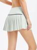 Women's Quick-Dry Pleated Tennis Skort - Breathable, Anti-Exposure, Sports Fitness Running Skirt