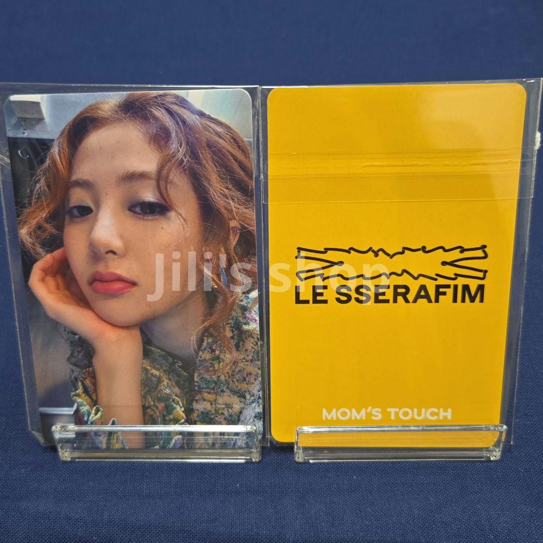 [USED] LE SSERAFIM (Lucera Mum s Touch) Korea Limited Edition Bonus Photocard: Yunjin