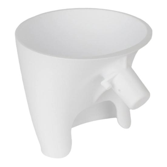 Flour Funnel for Artisan KSM150 Stand Mixer 5Qt Pouring Accessory with Ergonomic Handle Splash-Free Guided Pouring Stand Mixer Attachment