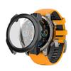 Glass+Case For Garmin Fenix 8 47mm 51mm All-Around Screen Protector Hard PC Bumper Tempered Glass Watch Cover For Garmin Fenix8