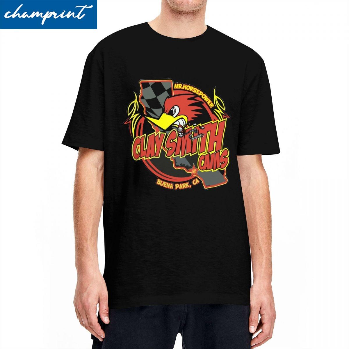 

Racing Team Since 1931 Buena Park Ca T-Shirts Mr.Horsepower Clay Smith Cams Vintage 100% Cotton T Shirt Round Collar Gift Ide... 5XL різнокольоровий