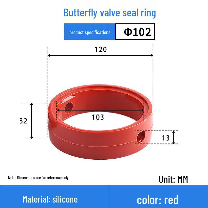 Silicone Butterfly Valve Seal Ring & Gasket