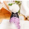 Dirt Resistant Protective Romper Autumn Winter Comfort Jumpsuit Dog Bodysuit  For Puppy Small Dogs