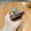 For vivo X Fold3 Case Hard PC Bling Glitter Phone Cover with Wrist Strap