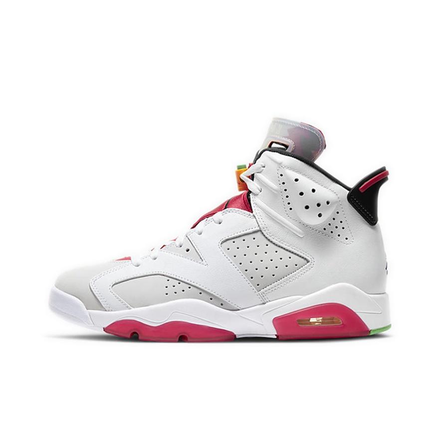 Air Jordan 6 Retro Hare Scarpe da Uomo Grigio Grigio Neutro Bianco CT8529-062