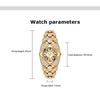 Women's Watch Rhinestone Bracelet Waterproof Quartz Watches Clock Gift Wristwatch