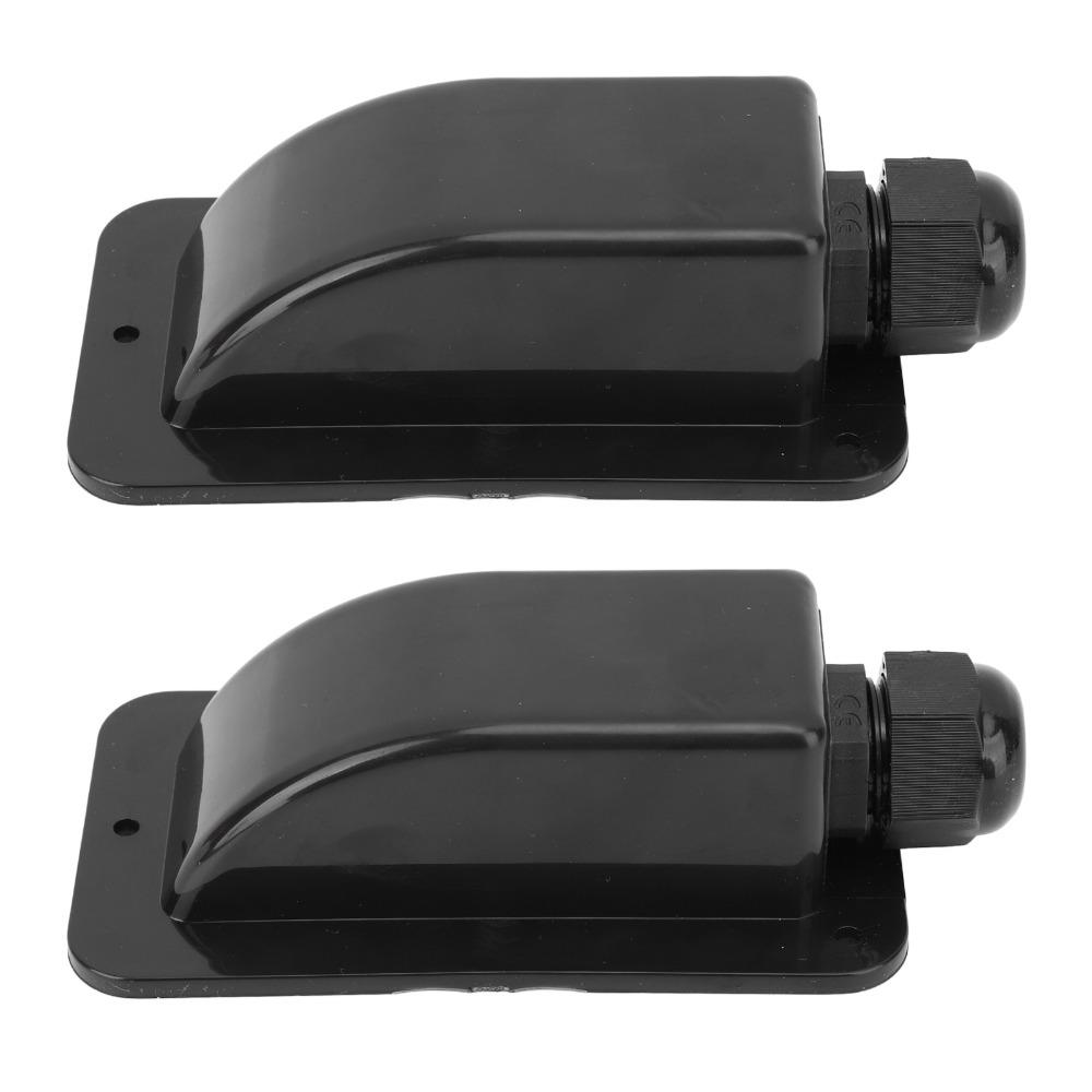2PCS Black Solar Single Cable Entry Gland M20x1.5 Connector 6mm² To 11mm² Cable Solar Cable Entry Gland Single Cable Entry