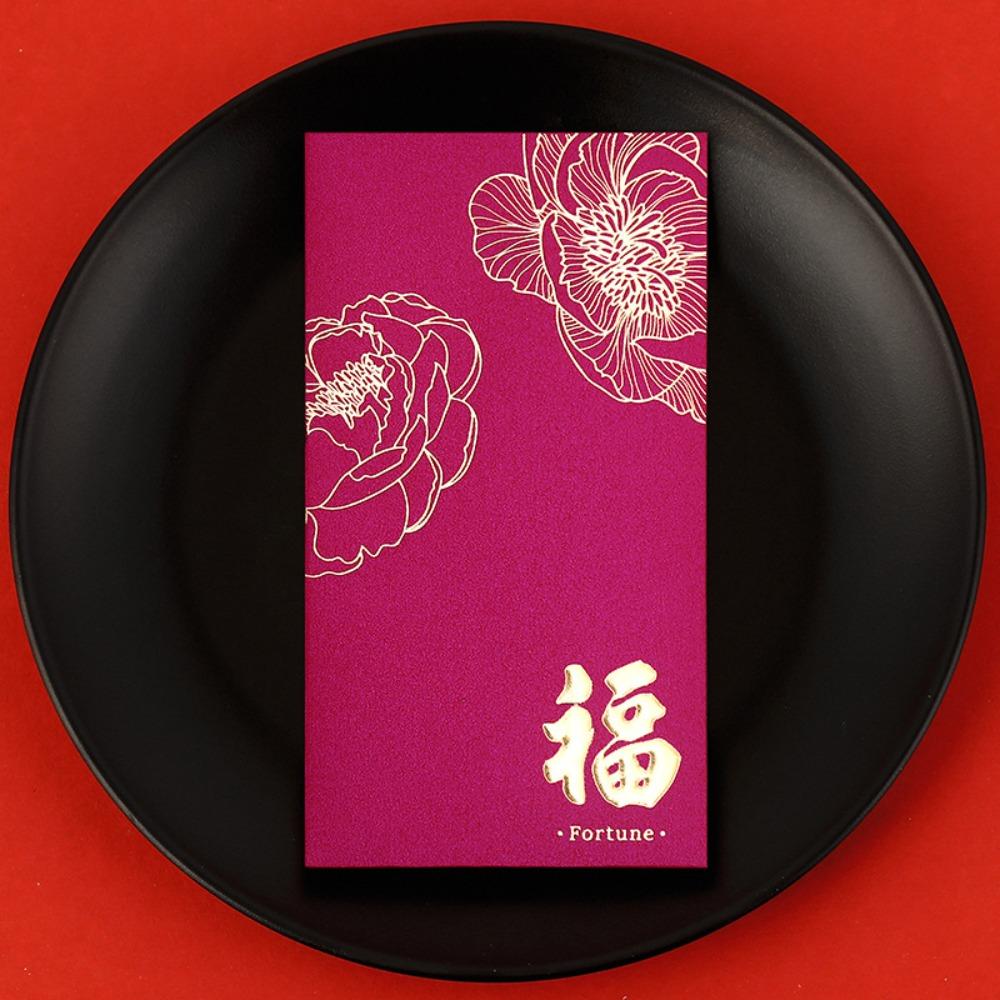 

10PCS/Set Creative New Year Red Packets Blessing Money Bag Cash Gift Envelopes Spring Festival роза розовый