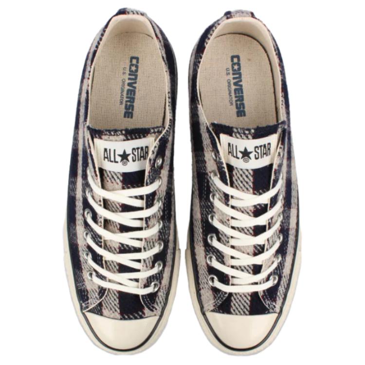 Converse All Star Comfortable Versatile Wool Durable Breathable Low-Top Canvas Shoes Unisex Sneakers Beige 31310470
