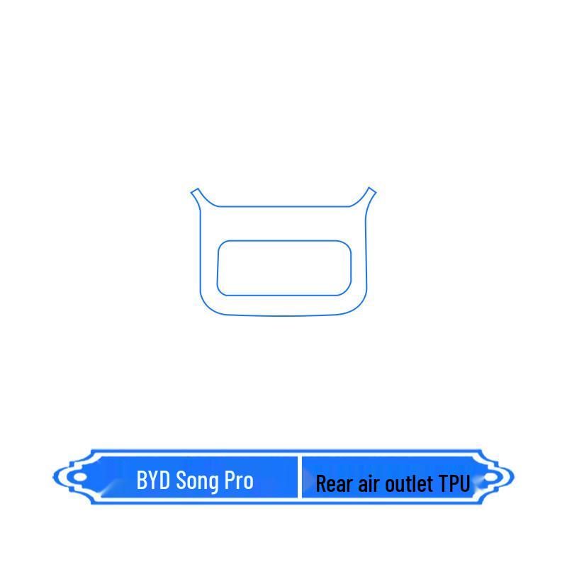 BYD Song PRO Center Console Screen Protector for 26 Models