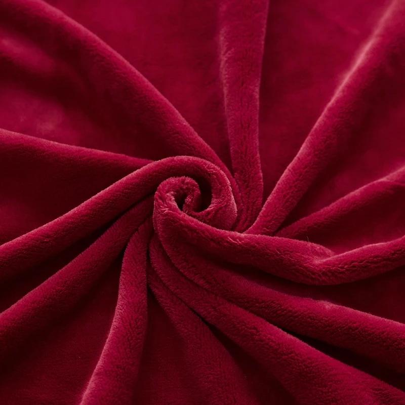 Soft Warm Velvet Bedspread Mattress Cover Bed Linen Protector Mattress Protector Soft Bedspread Fleece Bed Cover Plush Elastic Fitted Sheet
