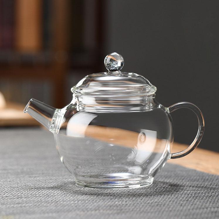 200ml Hign Borosilicate Mini Glass Teapot With Filter Kungfu Tea Maker Household Heat-resistant Brewing Flower Tea Pot Teaware